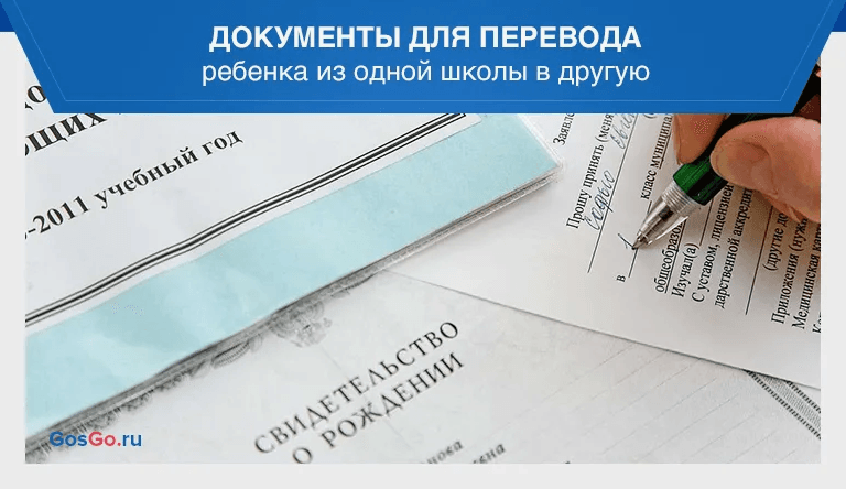 Обложка статьи «Алгоритм перевода ребёнка из одной школы в другую»